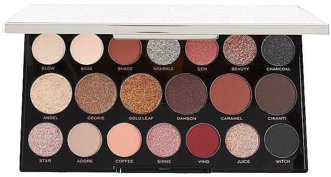 Палетка теней для век - Makeup Revolution Precious Glamour Megastar Shadow Palette — фото N1