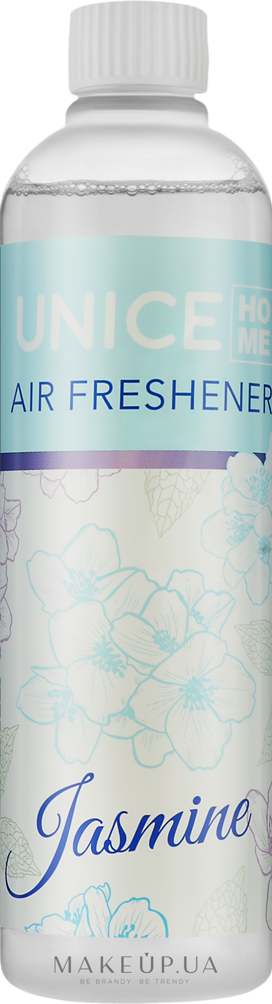 Освежитель воздуха "Жасмин" - Unice Home Air Freshener Jasmine (сменный блок) — фото 400ml