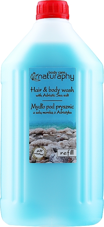 Шампунь-гель для душа с морской солью - Naturaphy Hair&Body Wash — фото N4