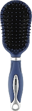 Массажная щетка для волос, синяя, 23,5см - Titania Salon Professional — фото N1