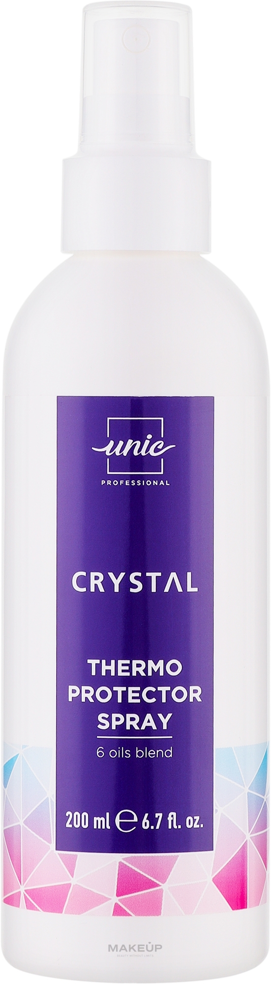 Термозахисний спрей для волосся - Unic Crystal — фото 200ml