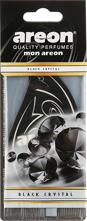 Ароматизатор повітря "Чорний кристал" - Areon Mon Areon Black Crystal — фото N1