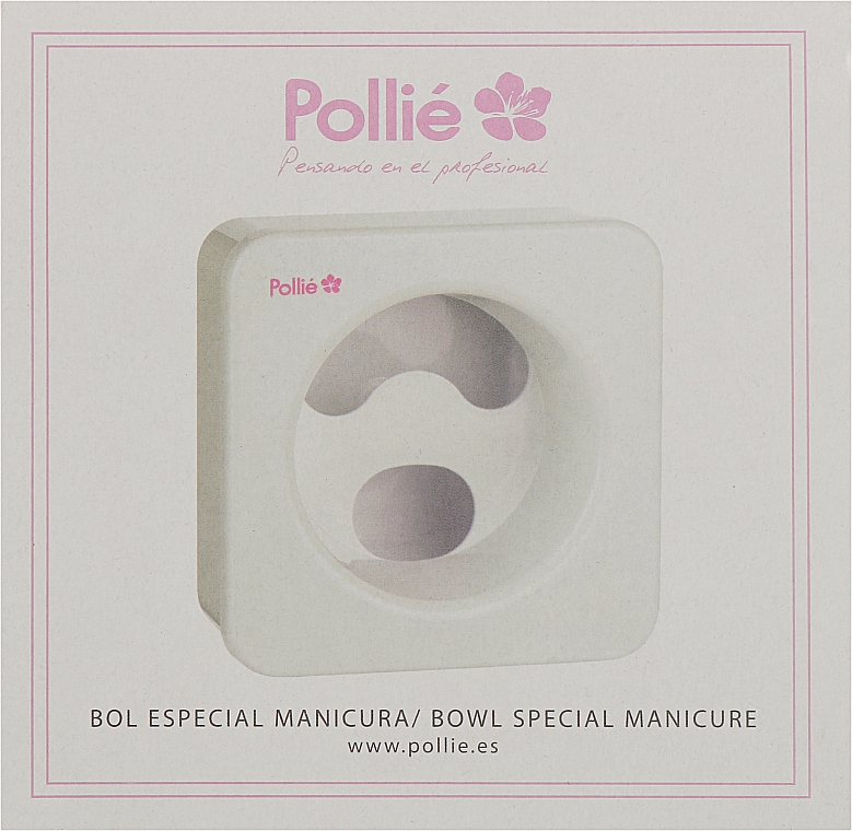 Ванночка для маникюра, квадратная - Pollie — фото N3