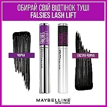 Туш для вій - Maybelline New York The Falsies Lash Lift Ultra Black — фото N9