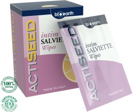 Духи, Парфюмерия, косметика Салфетки для интимной гигиены - Bioearth Actiseed Intimate Wipes