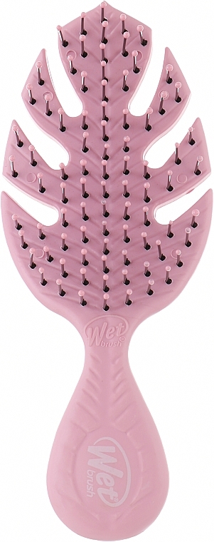 Мінігребінець для волосся - Wet Brush Go Green Mini Detangler Pink