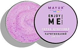 Скраб для тела сахарный парфюмированный "Enjoy me" натуральный - Mayur — фото N2