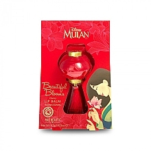 Бальзам для губ "Мулан" - Mad Beauty Disney Mulan Beautiful Blooms Cherry Lip Balm — фото N1