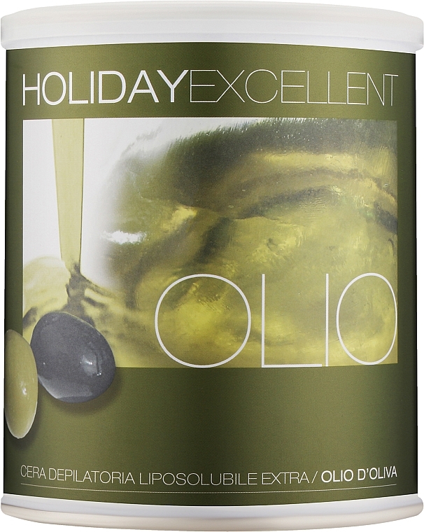 Віск для депіляції у банці "Оливкова олія" - Holiday Depilatory Wax — фото N2