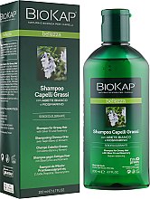 Шампунь для жирного волосся - BiosLine BioKap Shampoo For Oily Hair With Silver Fir And Rosemary — фото N1