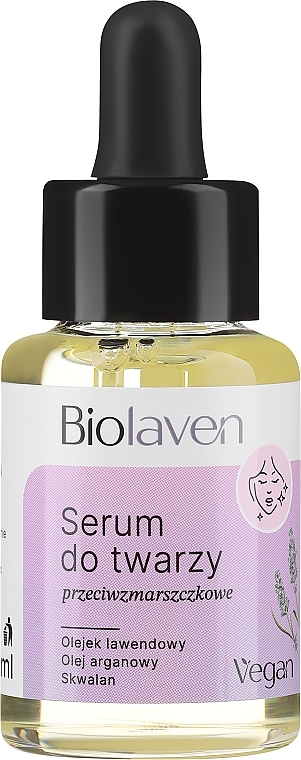 Сыворотка против морщин для лица - Biolaven Face Serum