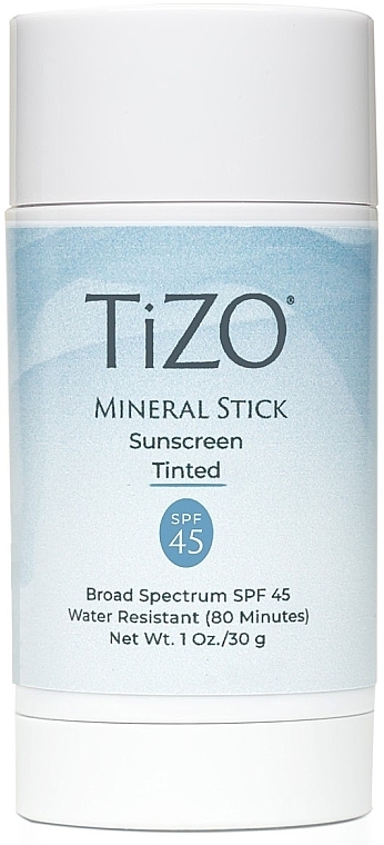 Стік для обличчя мінеральний, сонцезахисний з відтінком - TiZO Mineral Stick Tinted SPF 45 — фото N1