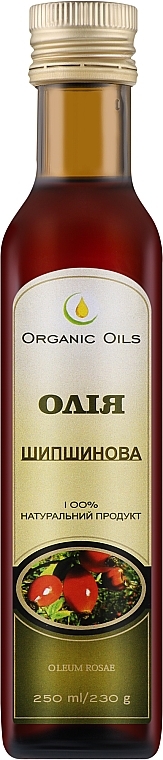 Масло шиповника - Organic Oils — фото N1