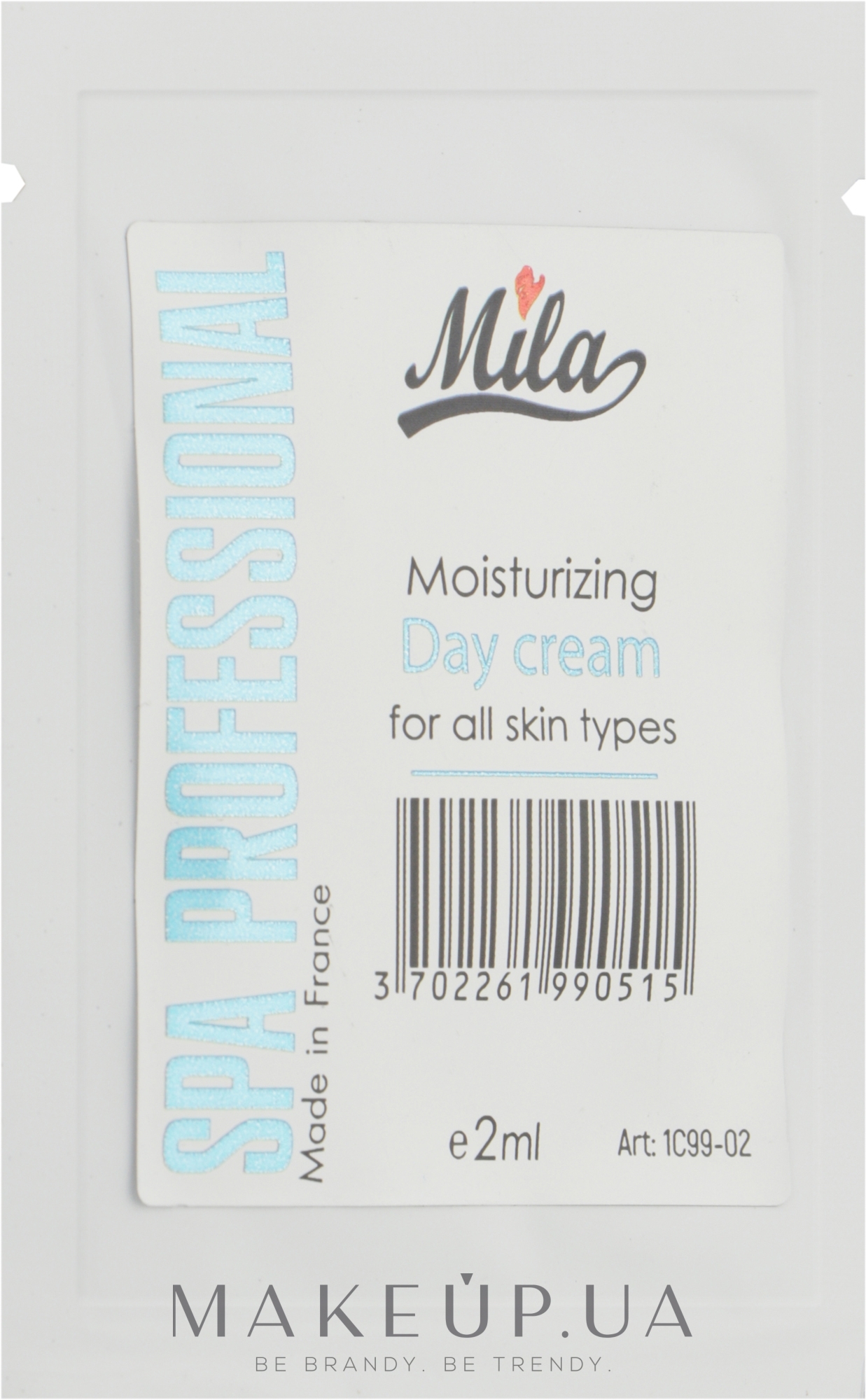 Зміцнювальний денний крем з морським колагеном - Mila Firming Day Cream With Marine Collagen (пробник) — фото 2ml