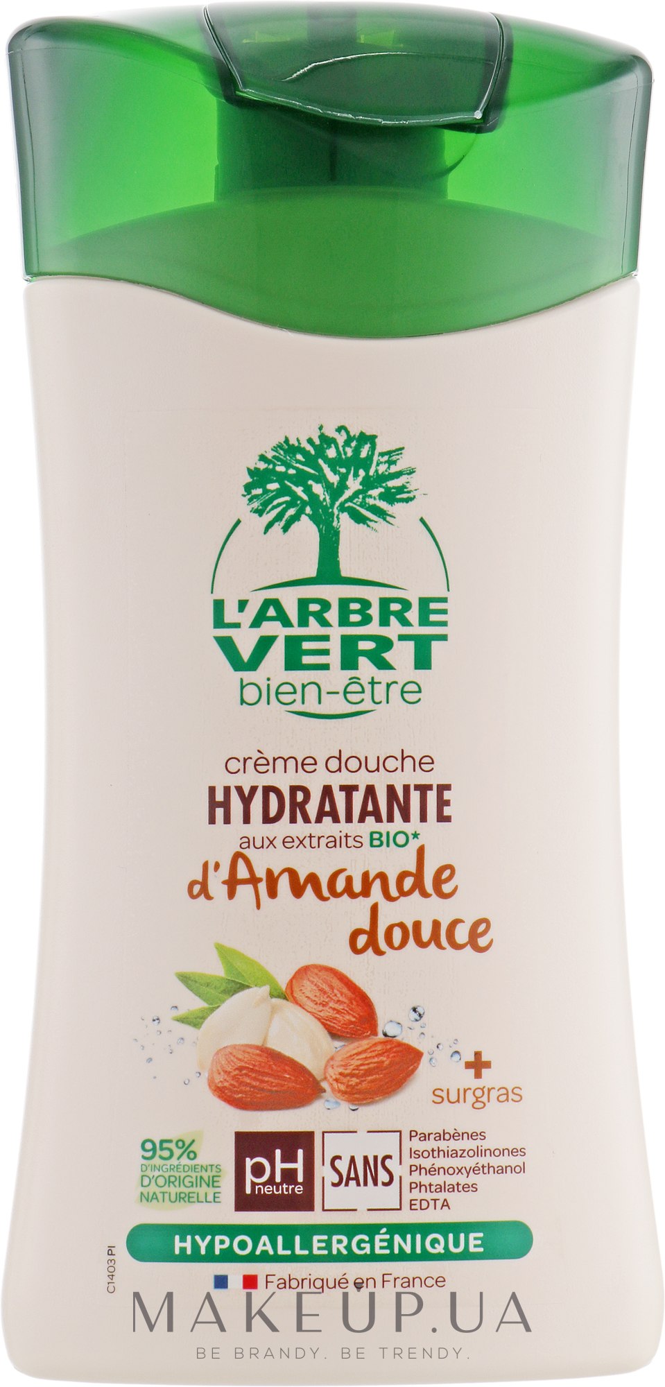 Крем-гель для душу "Солодкий мигдаль" - L'Arbre Vert Cream Shower Gel — фото 250ml