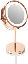 Духи, Парфюмерия, косметика Зеркало - Rio-Beauty 1X & 5X Magnifying Rose Gold
