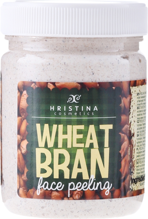 Пилинг для лица с зародышами пшеницы и пшеничными отрубями - Hristina Cosmetics Wheat Bran Face Peeling — фото N1