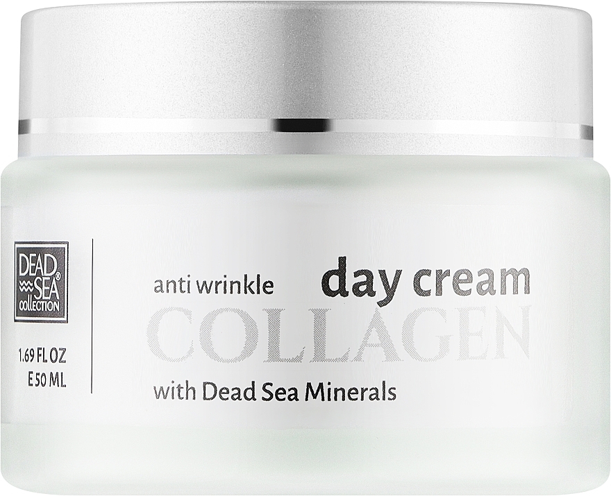 Дневной крем для лица против морщин с коллагеном и минералами Мертвого моря - Dead Sea Collection Collagen Day Cream — фото N1