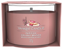 Духи, Парфюмерия, косметика Ароматическая мини-свеча в стакане - Yankee Candle Parisian Holiday Brunch