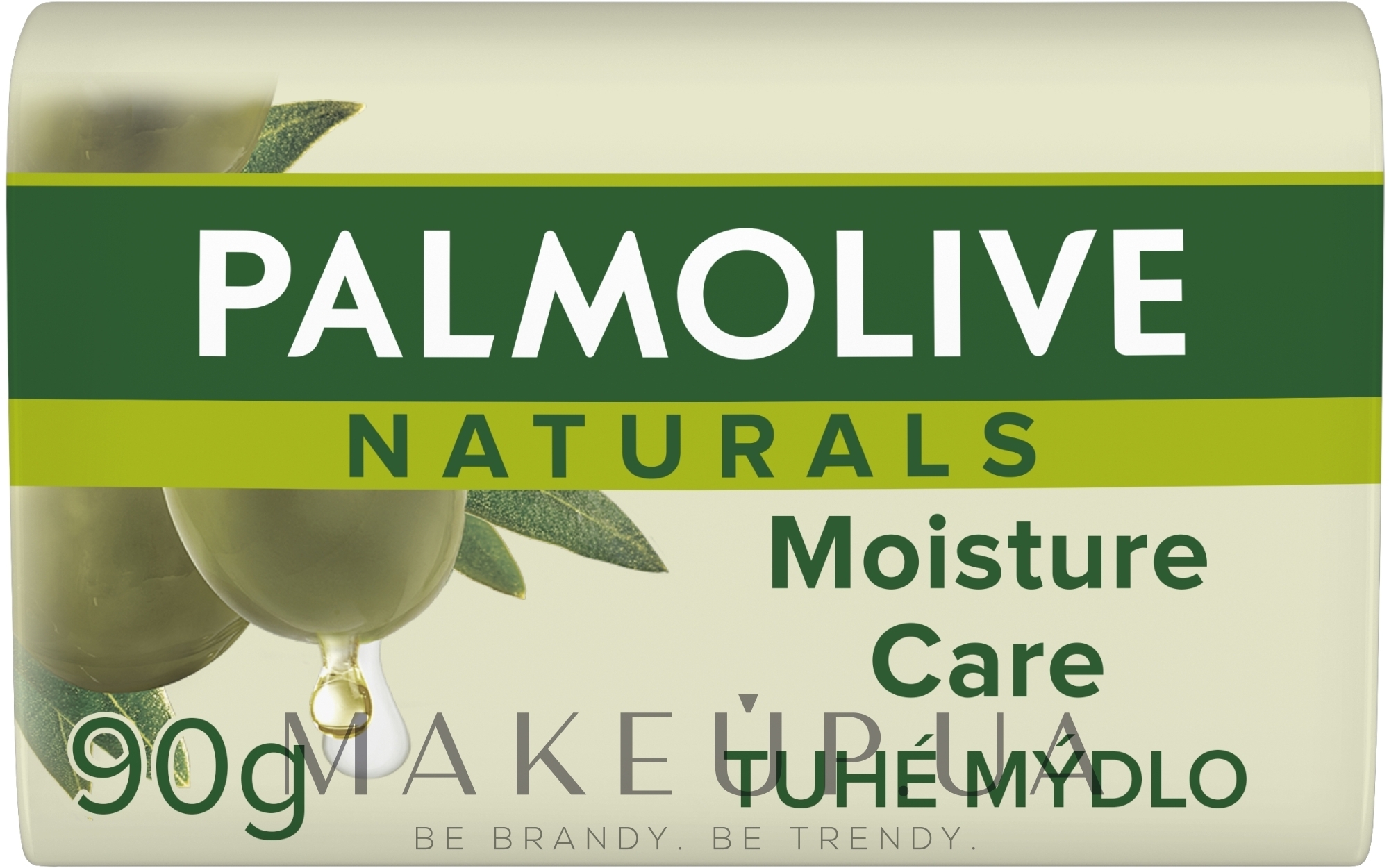 Твердое мыло "Оливка и Молочко Интенсивное увлажнение" - Palmolive Naturel — фото 90g