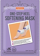 Однокрокова пом'якшувальна маска для п'ят - Purederm One-step Heel Softening Mask — фото N1