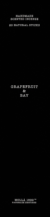 Cereria Molla Grapefruit & Bay - Аромапалочки — фото N1