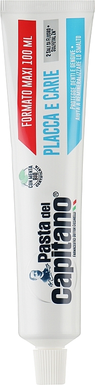 Зубная паста "Против кариеса и зубного налета" - Pasta Del Capitano Toothpaste