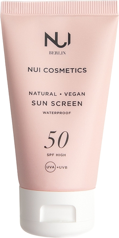 Крем для лица - NUI Cosmetics Natural Sun Screen SPF50 — фото N1