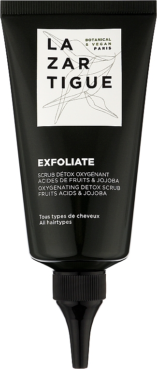 Отшелушивающий и очищающий гель для кожи головы - Lazartigue Pre-Shampoo Scalp Exfoliating and Purifying Gel — фото N1