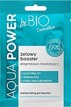 Парфумерія, косметика Зволожувальний гель-бустер для обличчя - BeBio Aqua Power Moisturizing Gel Booster