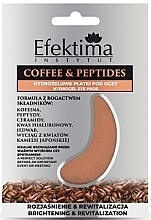 Гідрогелеві патчі під очі - Efektima Instytut Coffee & Peptides Hydrogel Eye Mask — фото N1