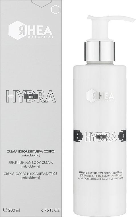 Микробиом-лосьон для тела с глубоким увлажняющим действием - Rhea Cosmetics Hydra [mi] — фото N2