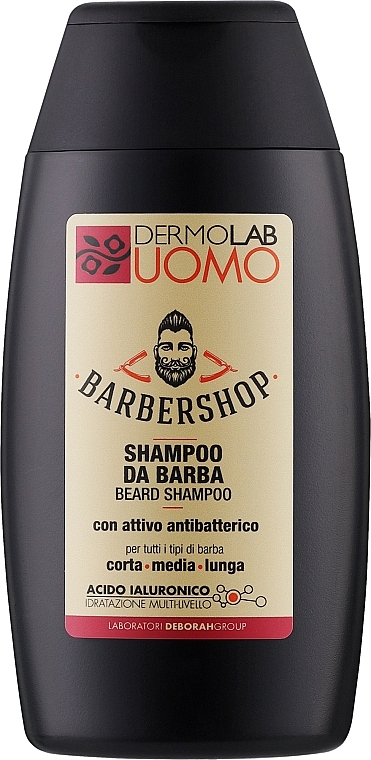 Шампунь для бороди - Deborah Dermolab Uomo Beard Shampoo — фото N1