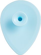 Спонж силиконовый для умывания, PF-54, голубой - Puffic Fashion — фото N2