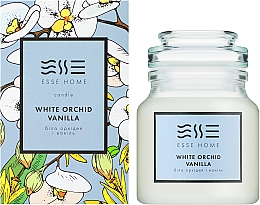 Esse Home White Orchid Vanilla - Ароматична свічка — фото N4