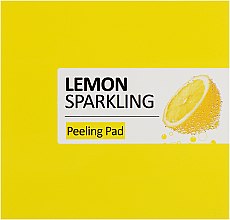 Диски ватні для пілінгу - Secret Key Lemon Sparkling Peeling Pad — фото N2