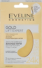 Патчі під очі - Eveline Cosmetics Gold Lift Expert Luxury Anti-Wrinkle Golden Eye Pads — фото N1