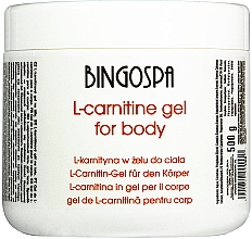 Гель для спалювання жиру, з L-карнитином - BingoSpa L-Carnitine Gel — фото N1