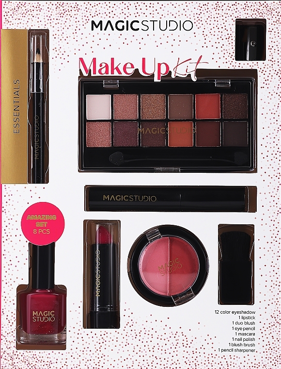 Набор для макияжа, 19 продуктов - Magic Studio Make Up Kit — фото N2