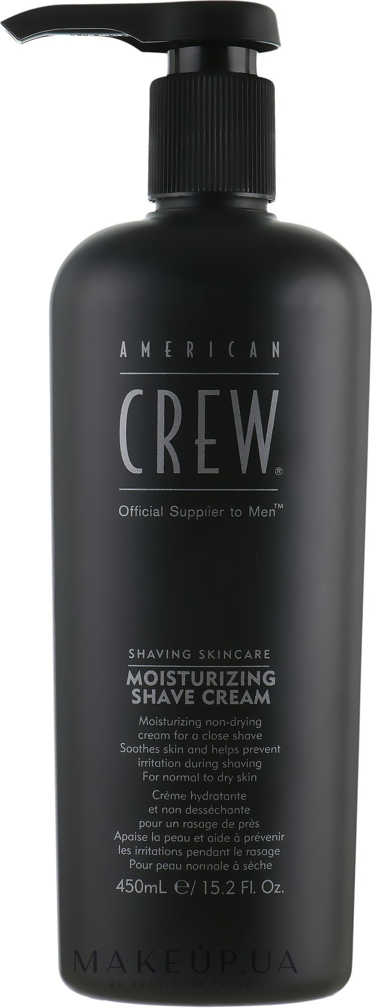 Увлажняющий крем для бритья - American Crew Moisturing Shave Cream — фото 450ml