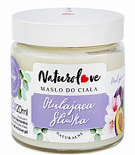 Парфумерія, косметика Натуральне масло для тіла "Сливове" - Naturolove Plum Body Butter