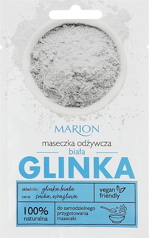 Маска для обличчя на основі білої глини - Marion SPA Mask — фото N1