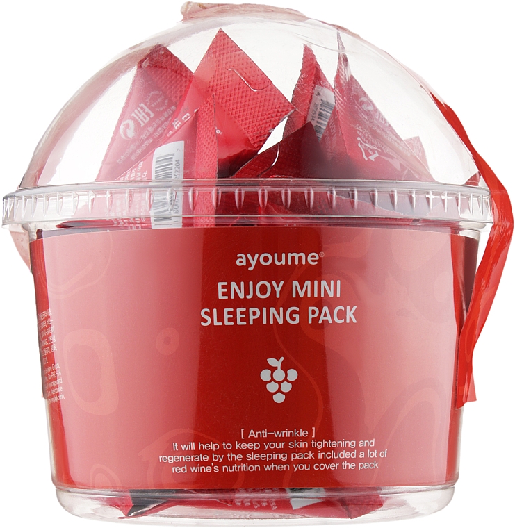 Антивозрастная маска для лица - Ayoume Enjoy Mini Sleeping Pack
