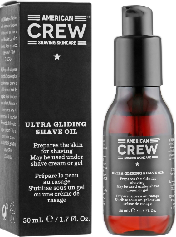 Масло для бритья - American Crew Ultra Gliding Shave Oil