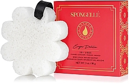 Пенная многоразовая губка для тела - Spongelle Sugar Dahlia Body Wash Infused Buffer — фото N1