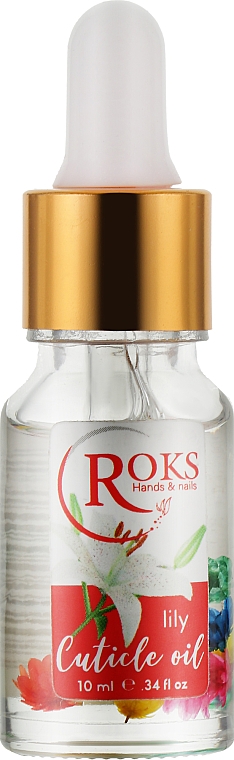 Олія для кутикули "Лілія" - Roks — фото N1