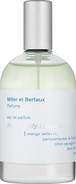 Miller et Bertaux New Study - Парфюмированная вода — фото N1