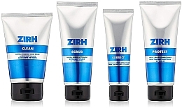 Духи, Парфюмерия, косметика Набор - Zirh (face/wash/125ml + ser/50ml + face/balm/10ml + scrub/100ml)