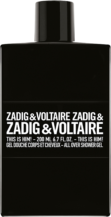 Zadig & Voltaire This is Him - Гель для душа — фото N1