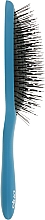 Массажная расческа с зеркалом - Kiepe Magnetic Duo Blue-White — фото N4
